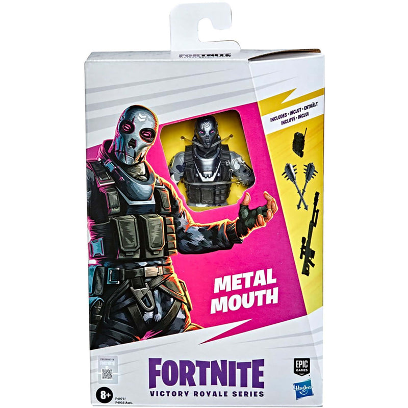 Fortnite Victory Royale Series: Metal Mouth 6-Inch Collectible Action Figure with Accessories Toys & Games Hasbro