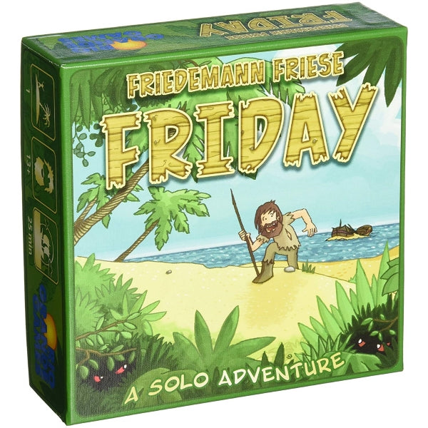 Friday - A Solo Adventure Card Game Rio Grande Games