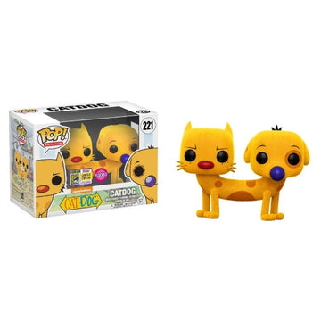 Funko POP! Animation: Flocked Catdog - SDCC Exclusive Toys & Games Funko