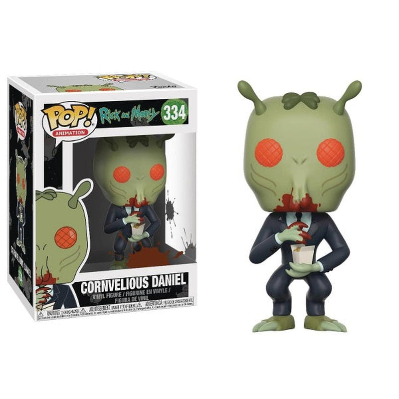 Funko POP! Animation - Rick and Morty: Cornvelious Daniel Vinyl Figure Toys & Games Funko