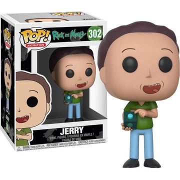 Funko POP! Animation - Rick and Morty: Jerry Vinyl Figure Toys & Games Funko