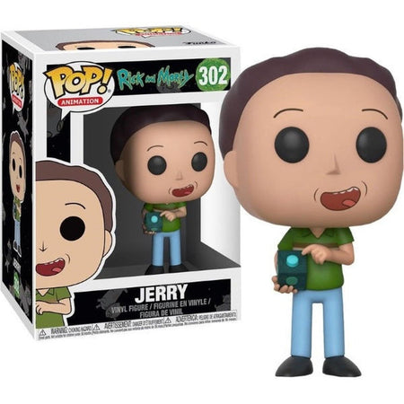 Funko POP! Animation - Rick and Morty: Jerry Vinyl Figure Toys & Games Funko