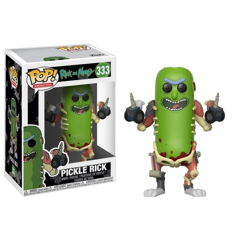 Funko POP! Animation - Rick and Morty: Pickle Rick Vinyl Figure Toys & Games Funko