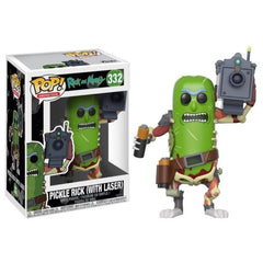 Funko POP! Animation - Rick and Morty: Pickle Rick with Laser Vinyl Figure Toys & Games Funko