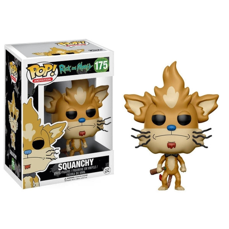 Funko POP! Animation - Rick and Morty: Squanchy Vinyl Figure Toys & Games Funko
