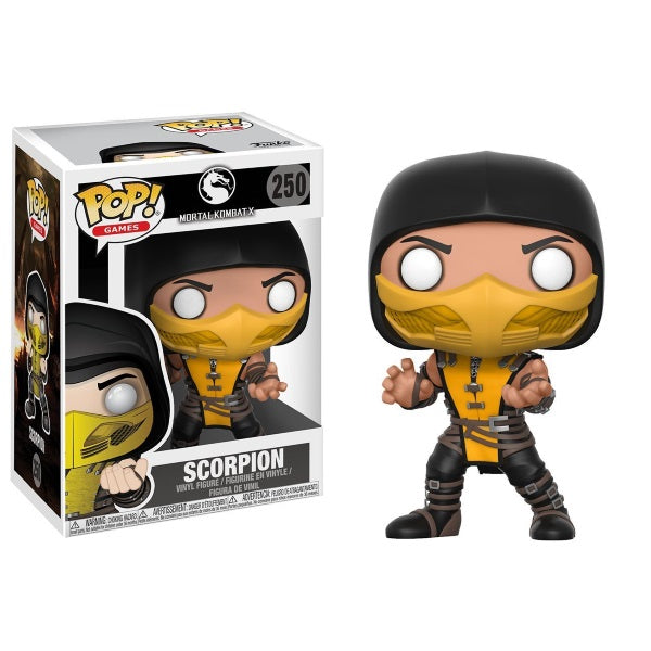 Funko POP! Games - Mortal Kombat X: Scorpion Vinyl Figure #250 Toys & Games Funko