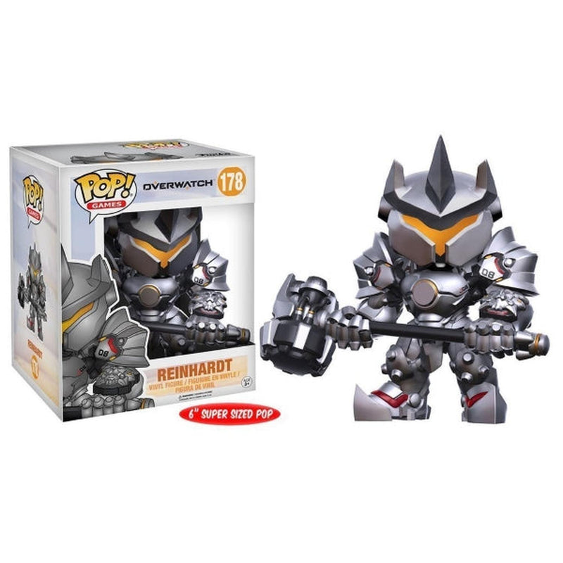 Funko POP! Games - Overwatch: Reinhardt Super Sized Vinyl Figure Toys & Games Funko