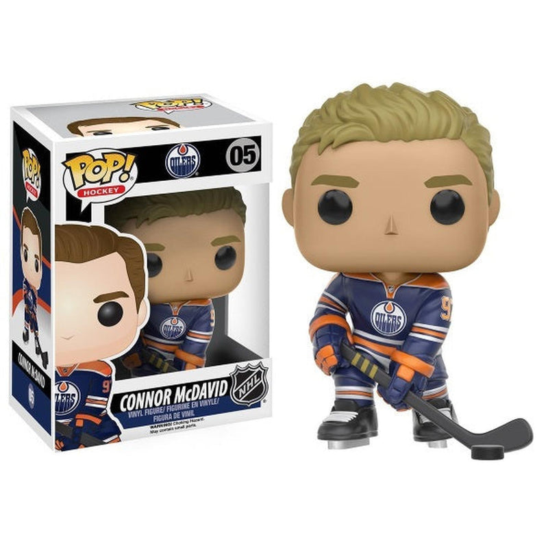 Funko POP! Hockey: Edmonton Oilers Connor McDavid #97 Vinyl Figure #05 Toys & Games Funko