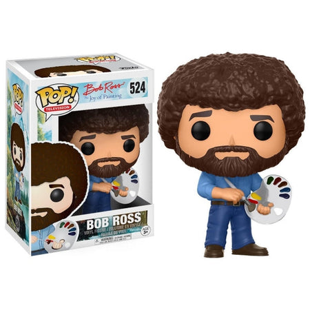 Funko POP! Television: Bob Ross - The Joy of Painting Vinyl Figure #524 Toys & Games Funko
