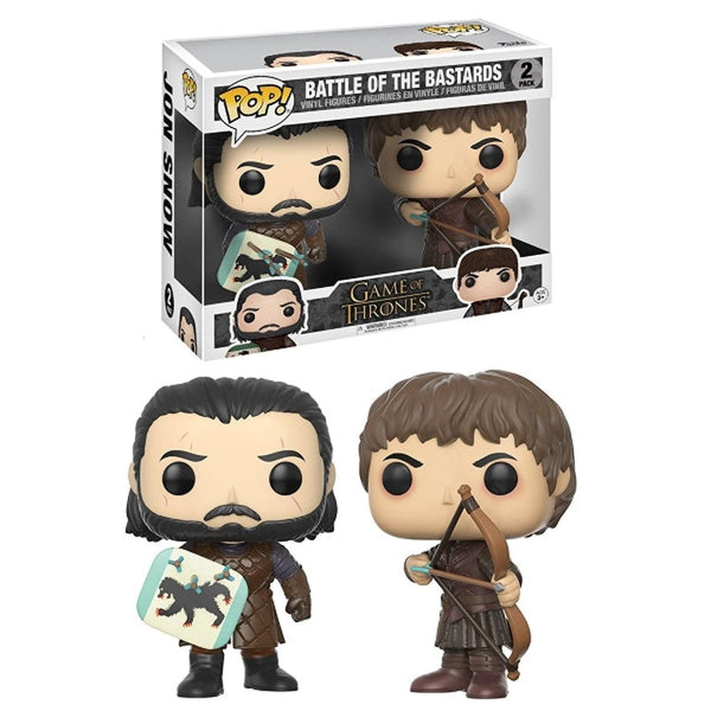 Funko POP! - Game of Thrones: Battle of the Bastards - Jon Snow & Ramsay Bolton Toys & Games Funko