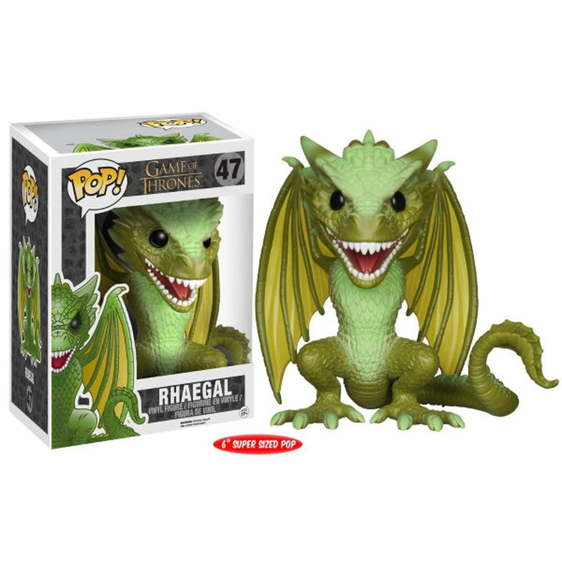 Funko POP! - Game of Thrones: Rhaegal Super Sized Vinyl Figure Toys & Games Funko