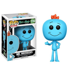 Funko POP! Animation - Rick and Morty: Mr. Meeseeks Vinyl Figure #174 Toys & Games Funko
