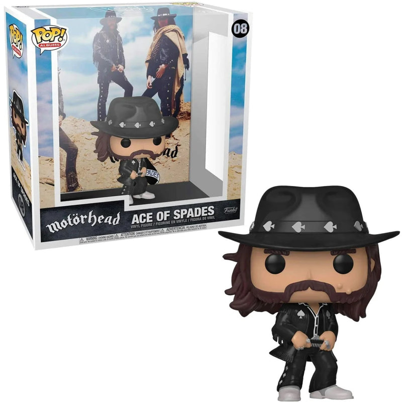 Funko POP! Albums: Motorhead - Ace of Spades Vinyl Figure #08 Toys & Games Funko