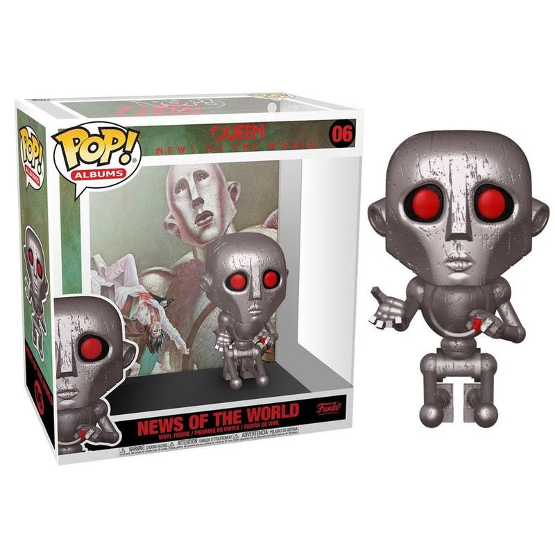 Funko POP! Albums: Queen - News of The World Vinyl Figure Toys & Games Funko