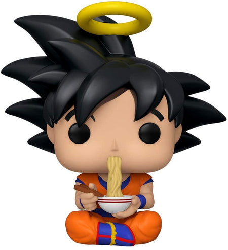 Funko POP! Animation: Dragonball-Z - Goku Eating Noodles Vinyl Figure Toys & Games Funko
