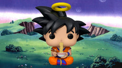 Funko POP! Animation: Dragonball-Z - Goku Eating Noodles Vinyl Figure Toys & Games Funko
