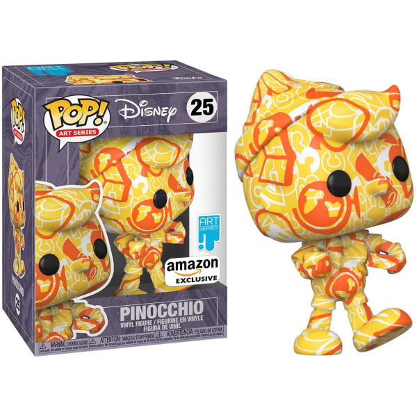 Funko POP! Artist Series: Disney Treasures from The Vault - Pinocchio Vinyl Figure #25 Toys & Games Funko