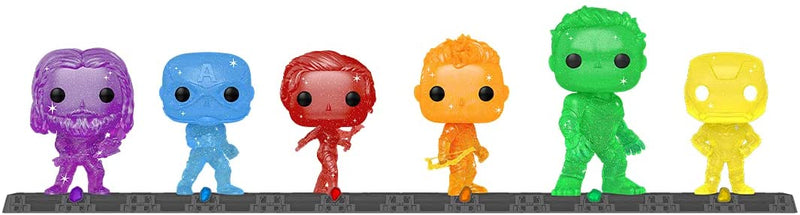 Funko POP! Artist Series: Marvel Infinity Saga - The Avengers 6 Pack Toys & Games Funko