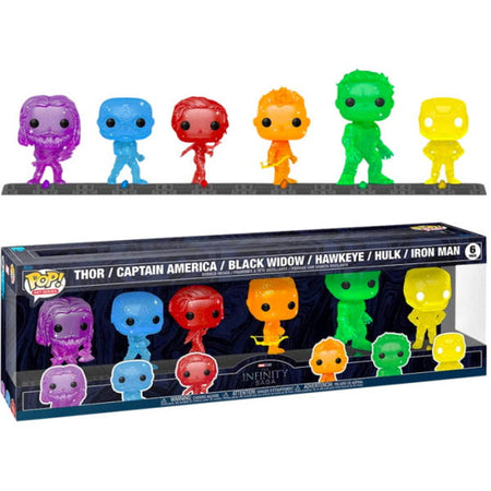 Funko POP! Artist Series: Marvel Infinity Saga - The Avengers 6 Pack Toys & Games Funko