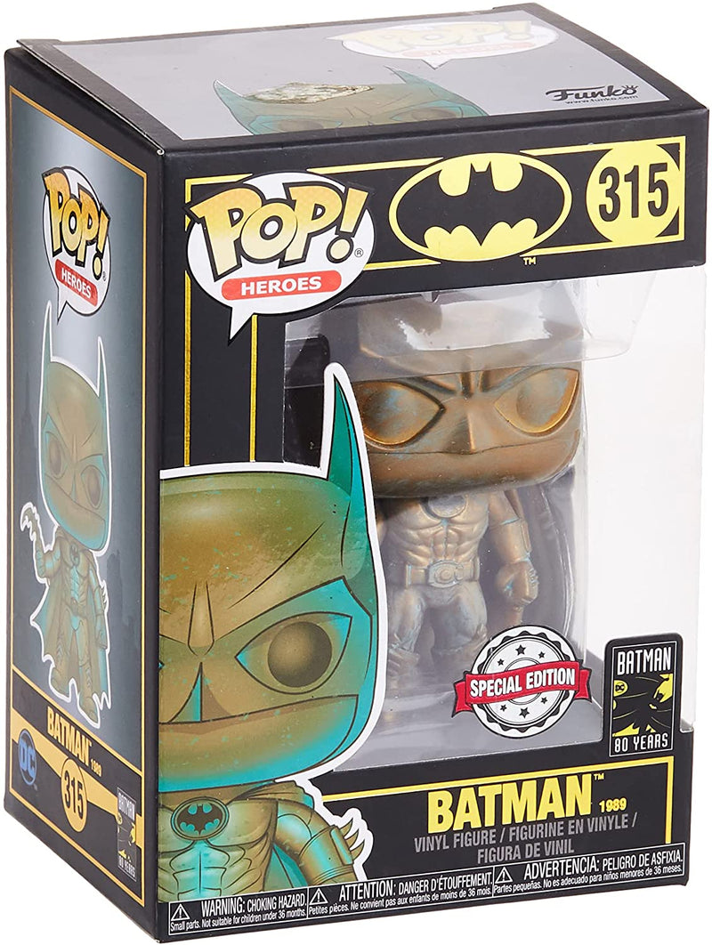 Funko POP! DC Super Heroes - Batman (1989) Special Edition 80th Anniversary Bronze Patina Vinyl Figure Toys & Games Funko