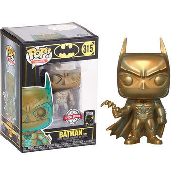 Funko POP! DC Super Heroes - Batman (1989) Special Edition 80th Anniversary Bronze Patina Vinyl Figure Toys & Games Funko