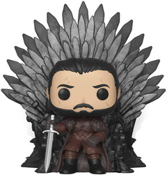 Funko POP! Deluxe: Game of Thrones - Jon Snow on the Iron Throne Vinyl Figure Toys & Games Funko