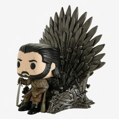 Funko POP! Deluxe: Game of Thrones - Jon Snow on the Iron Throne Vinyl Figure Toys & Games Funko