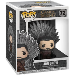 Funko POP! Deluxe: Game of Thrones - Jon Snow on the Iron Throne Vinyl Figure Toys & Games Funko