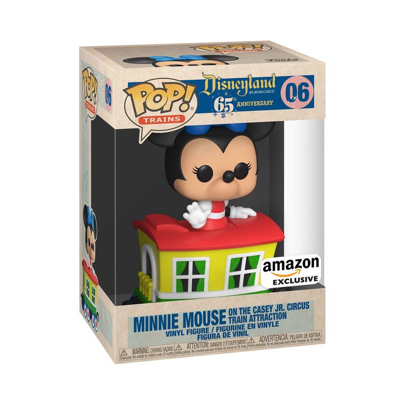 Funko POP! Disney: Minnie Mouse on the Casey Jr. Circus Train Attraction Vinyl Figure Toys & Games Funko