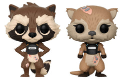 Funko Pop! Games: Marvel Guardians of The Galaxy Telltale Series - Rocket & Lylla Vinyl Bobble-heads Toys & Games Funko