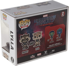 Funko Pop! Games: Marvel Guardians of The Galaxy Telltale Series - Rocket & Lylla Vinyl Bobble-heads Toys & Games Funko