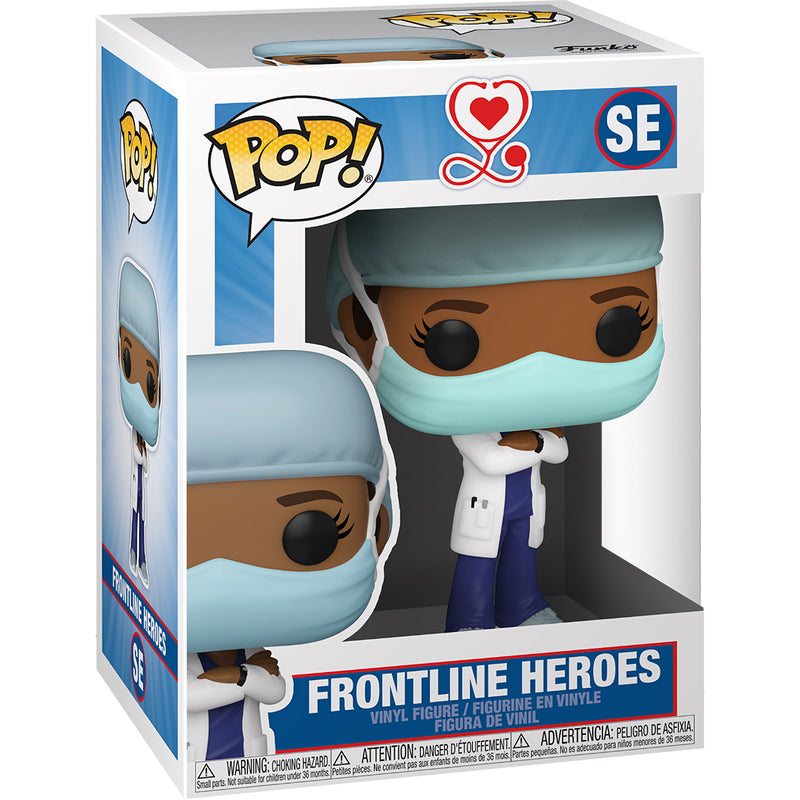 Funko POP! Heroes: Front Line Worker - Female Hospital Worker #2 Toys & Games Funko