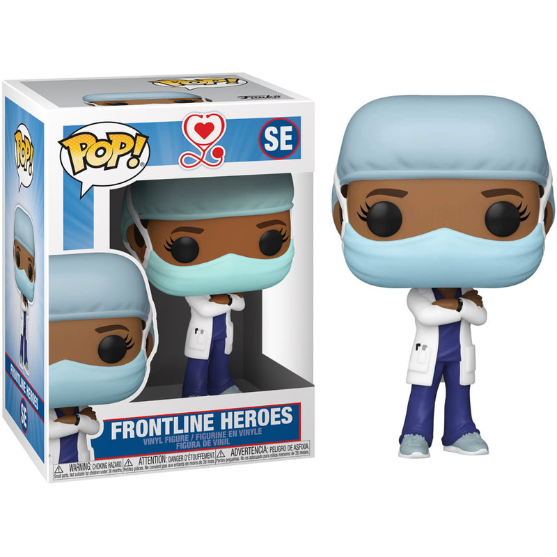 Funko POP! Heroes: Front Line Worker - Female Hospital Worker #2 Toys & Games Funko