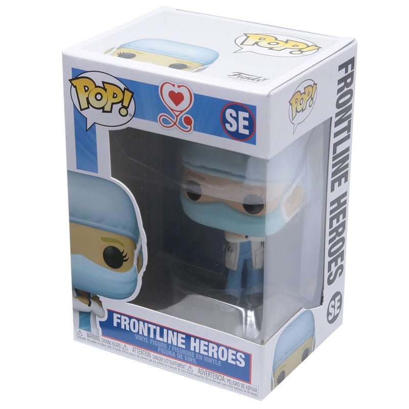 Funko POP! Heroes: Front Line Worker - Female Hospital Worker Vinyl Figure #1 Toys & Games Funko