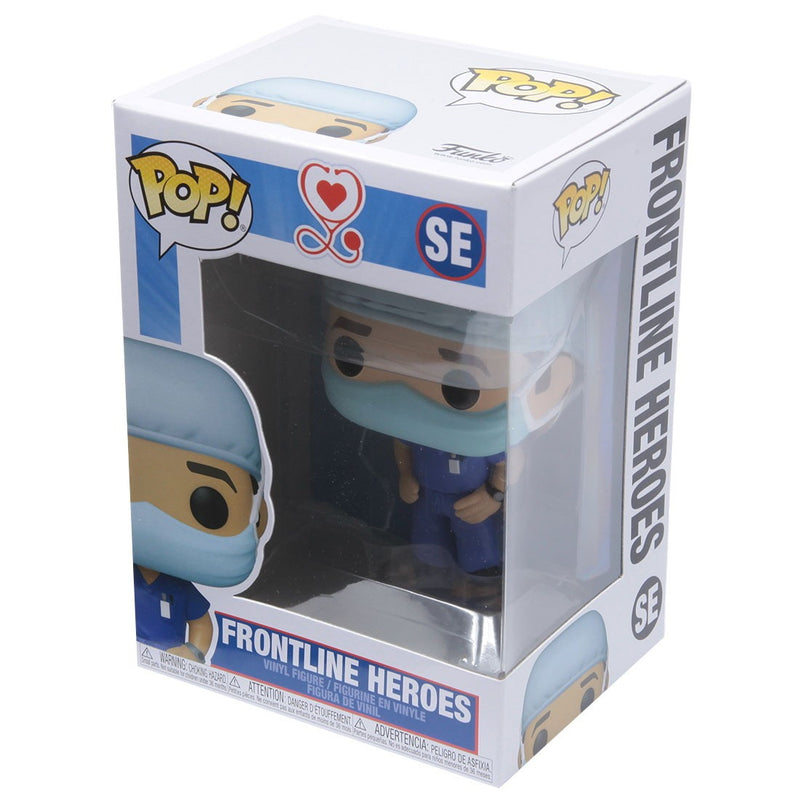 Funko POP! Heroes: Front Line Worker - Male Hospital Worker Vinyl Figure Toys & Games Funko