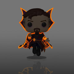 Funko POP! Marvel: What If? - Doctor Strange Supreme Vinyl Bobble-Head - Glow in The Dark Amazon Exclusive Edition #874 Toys & Games Funko