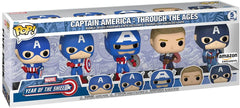 Funko POP! Marvel: Year of The Shield - Captain America Through The Ages - 5 Pack Toys & Games Funko