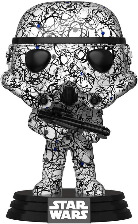 Funko POP! Movies: Star Wars - Futura Stormtrooper Vinyl Bobble-head Toys & Games Funko