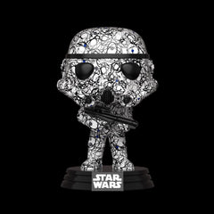 Funko POP! Movies: Star Wars - Futura Stormtrooper Vinyl Bobble-head Toys & Games Funko