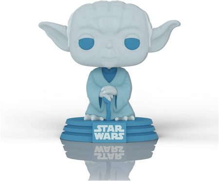 Funko POP! Star Wars: Across The Galaxy Force Ghost 3 Pack - Anakin, Yoda, Obi-Wan - Glow in The Dark Amazon Exclusive Toys & Games Funko