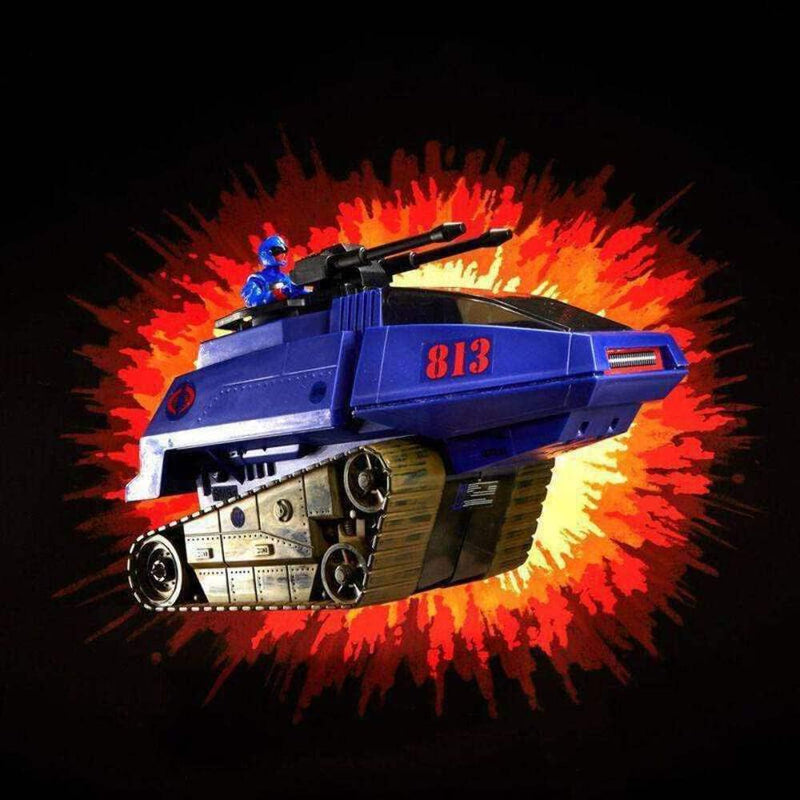 G.I. Joe Retro Collection Cobra H.I.S.S. III Toy Vehicle 3.75-Inch Rip It Action Figure Toys & Games Hasbro
