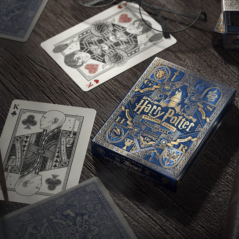 Harry Potter Playing Cards - Blue Ravenclaw - 1 Deck Card Game theory11