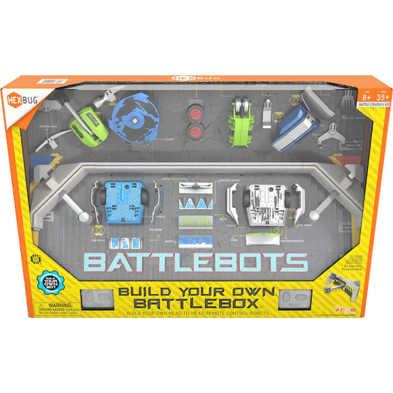 HEXBUG BattleBots: Build Your Own BattleBox - Remote Control Robots Toys & Games HEXBUG