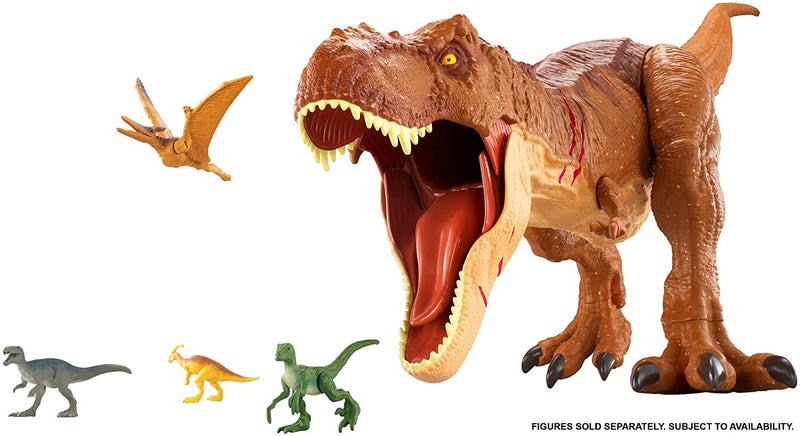 Jurassic World: Roarin' Super Colossal Tyrannosaurus Rex Toys & Games Mattel