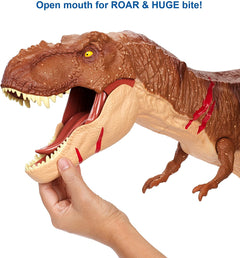 Jurassic World: Roarin' Super Colossal Tyrannosaurus Rex Toys & Games Mattel