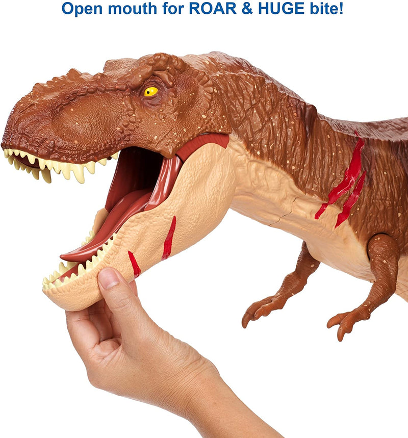 Jurassic World: Roarin' Super Colossal Tyrannosaurus Rex Toys & Games Mattel