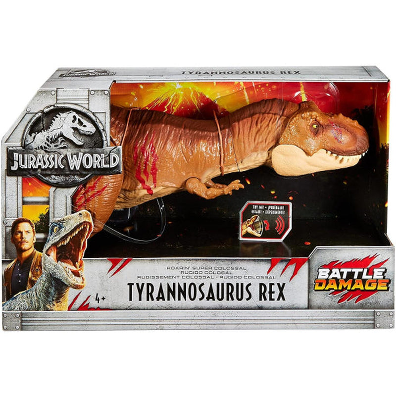 Jurassic World: Roarin' Super Colossal Tyrannosaurus Rex Toys & Games Mattel