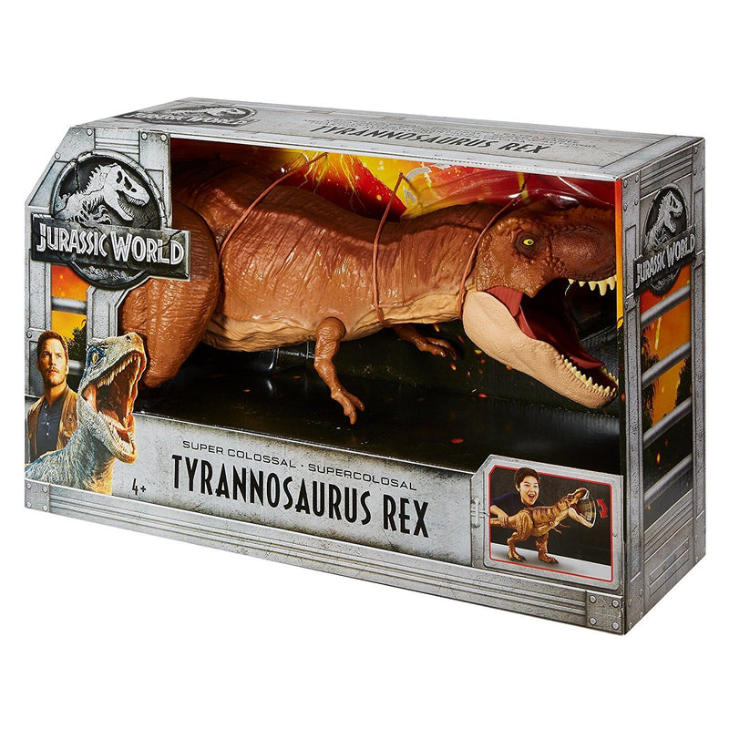 Jurassic World: Super Colossal Tyrannosaurus Rex Toys & Games Mattel