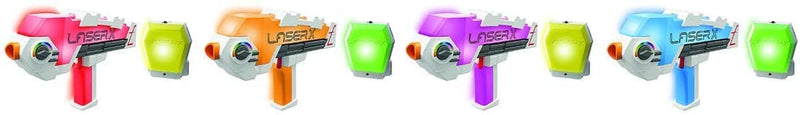 Laser X Revolution Real Life Laser Gaming Experience Laser Tag Set For 4 Players Toys & Games LASER X