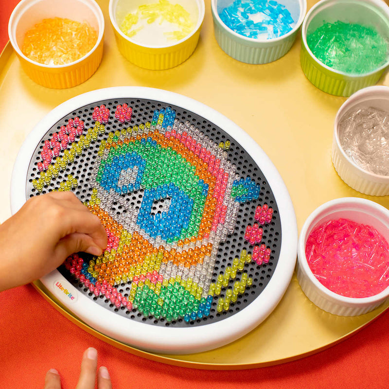 Lite Brite Oval HD Deluxe Toys & Games Basic Fun